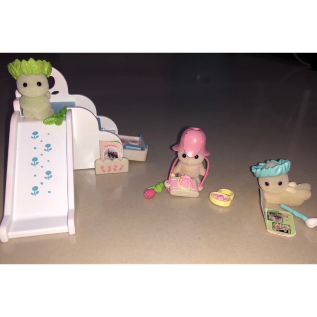 Sylvanian Families, Misty Forest Fairy Elves , Baby room, Nursery room set