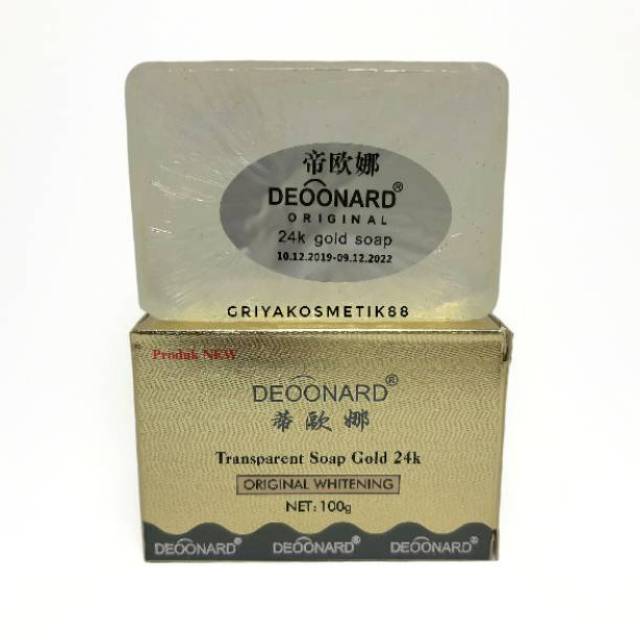 SABUN DEONARD GOLD WHITENING ORIGINAL