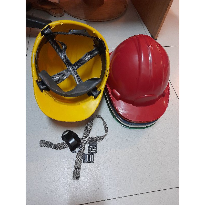 Helm Proyek Ultra / Helm Safety Ultra Komplit  Inner dan Tali Dagu