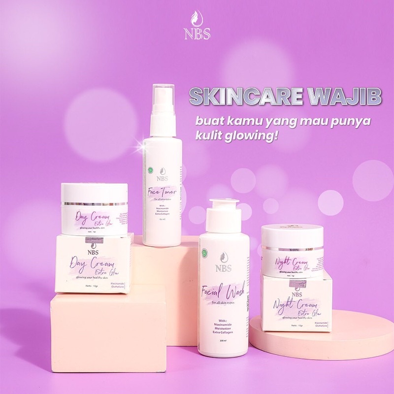 NBS (NONI BEAUTY SKIN) ULTIMATE NBS EXTRA GLOW TERBARU ORIGINAL & LIFTING SERUM BPOM / SKINCARE UNTU