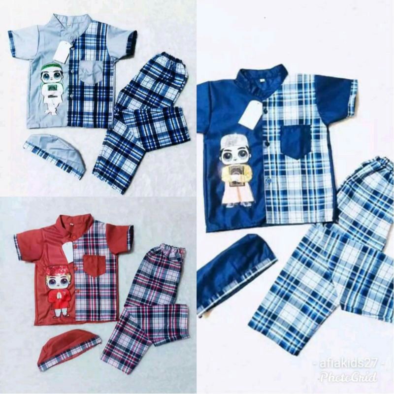 Hampers baju koko LED parcel lebaran baju koko anak LED