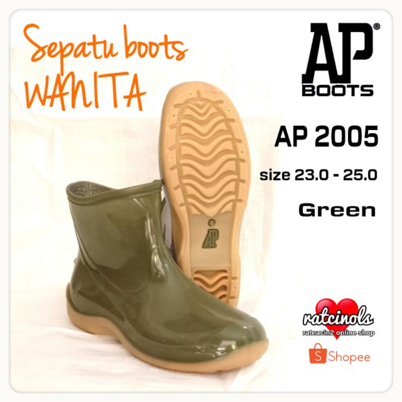 Sepatu AP Boots 2005 Green