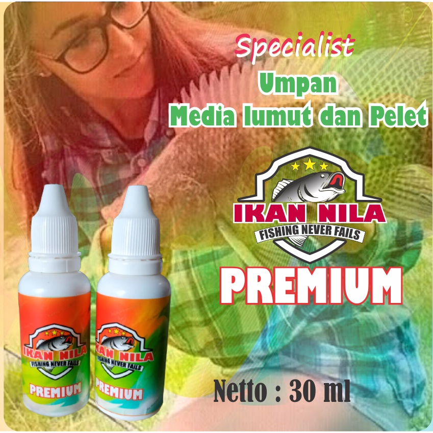 Fishing Steady ESSEN IKAN NILA PREMIUM 30 ML / essen umpan pancing / esen lumut no 1 Mancing Anti Ga