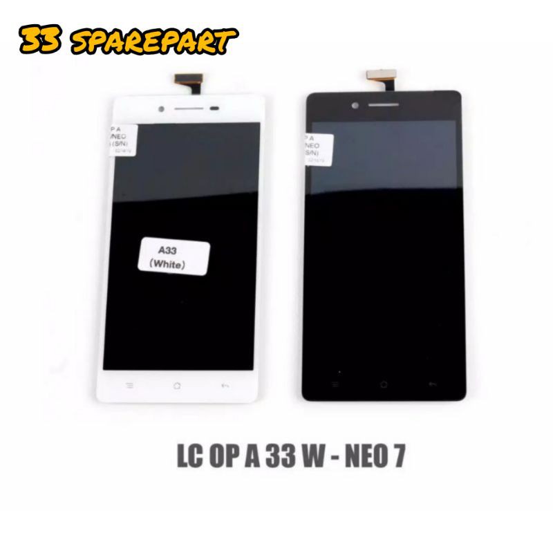 LCD FULLSET OPPO NEO 7 / A33W / A33 ORI