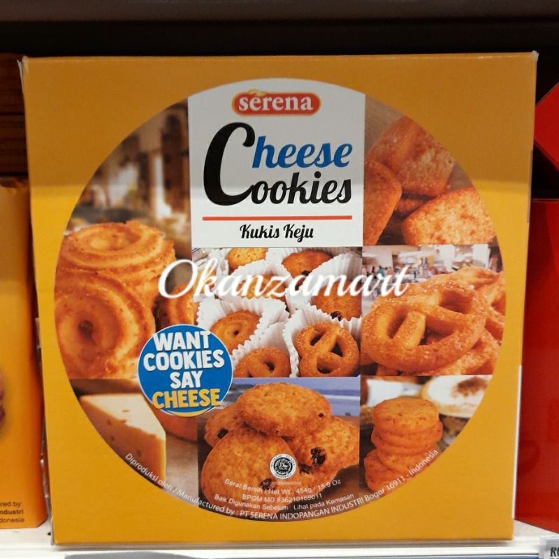 

Serena Cheese Cookies 454gr