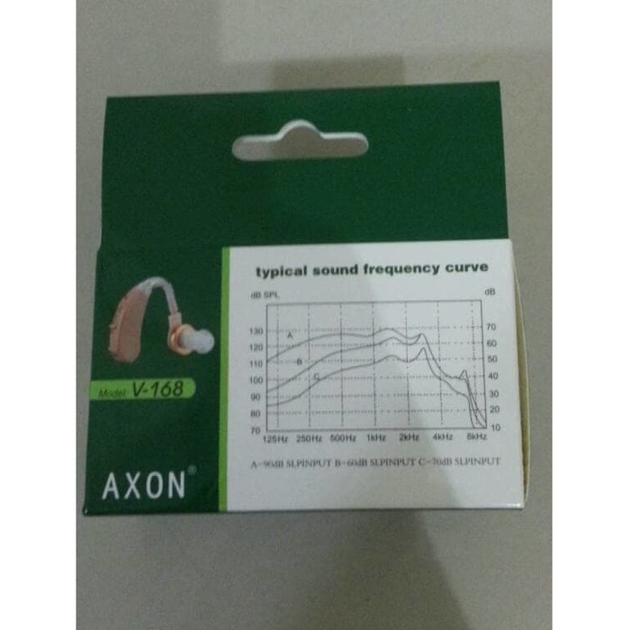 Axon Hearing Aid V-168 V168 alat bantu pendengaran non cable - V16