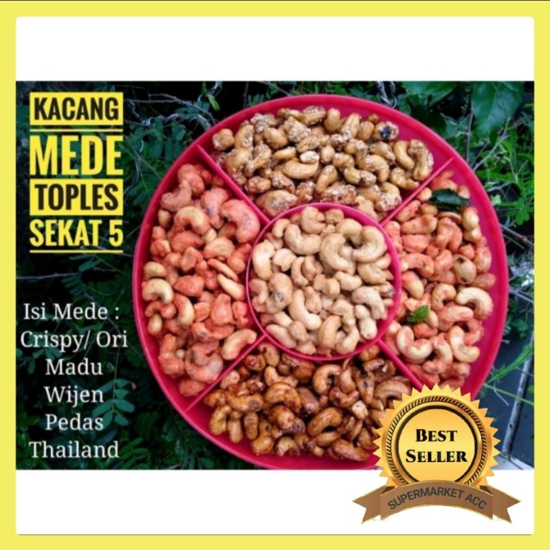 Kacang Mete Matang 5 Rasa 900 Gram