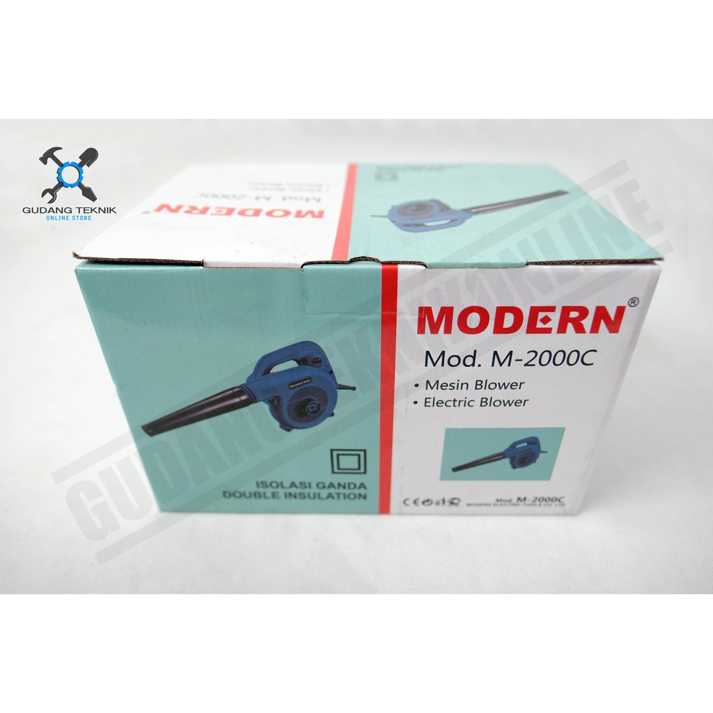 Mesin Hand Blower MODERN X MAILTANK M2000C SH15 / Mesin Blower Tangan Listrik Angin Udara M-2000C SH-15 / Electric Elektrik Hand Blower