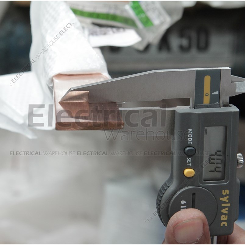 RAIL COPPER RC BUSBAR IMPORT 4x30mm 4 Meter ( PLAT TEMBAGA 4x30 4 x 30 mm )