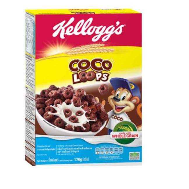 

[KODE BARANG 699] Kelloggs Coco Loops 170 gr x 2 pcs TERLAKU..!!