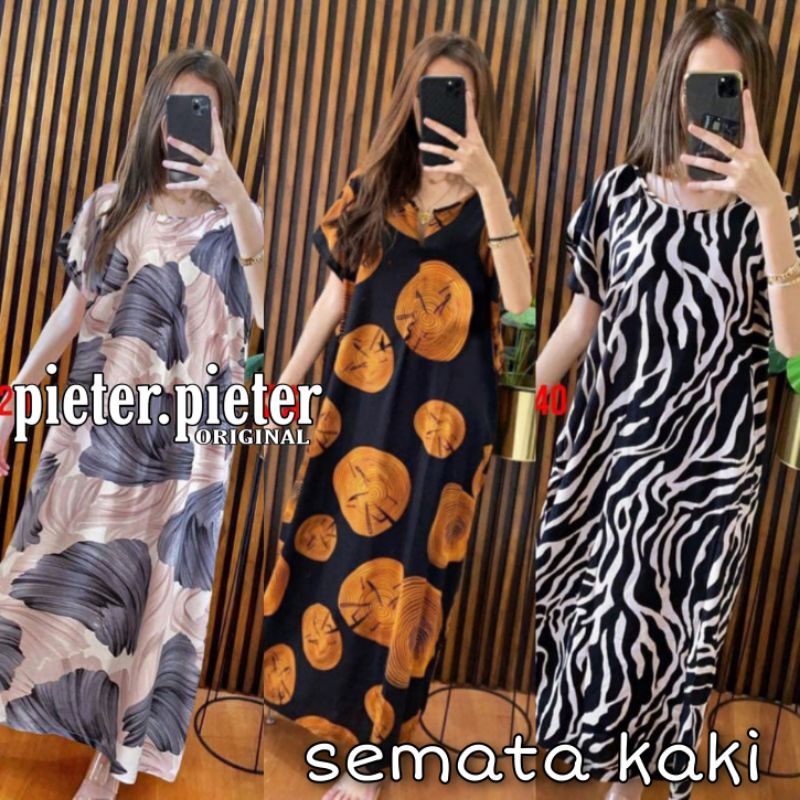 Daster Rayon Halus Panjang Busui Semata Kaki &amp; Selutut