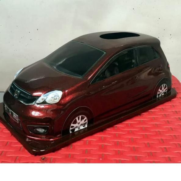 ƓBSP Tempat Tissue Mobil Miniatur Honda Brio "