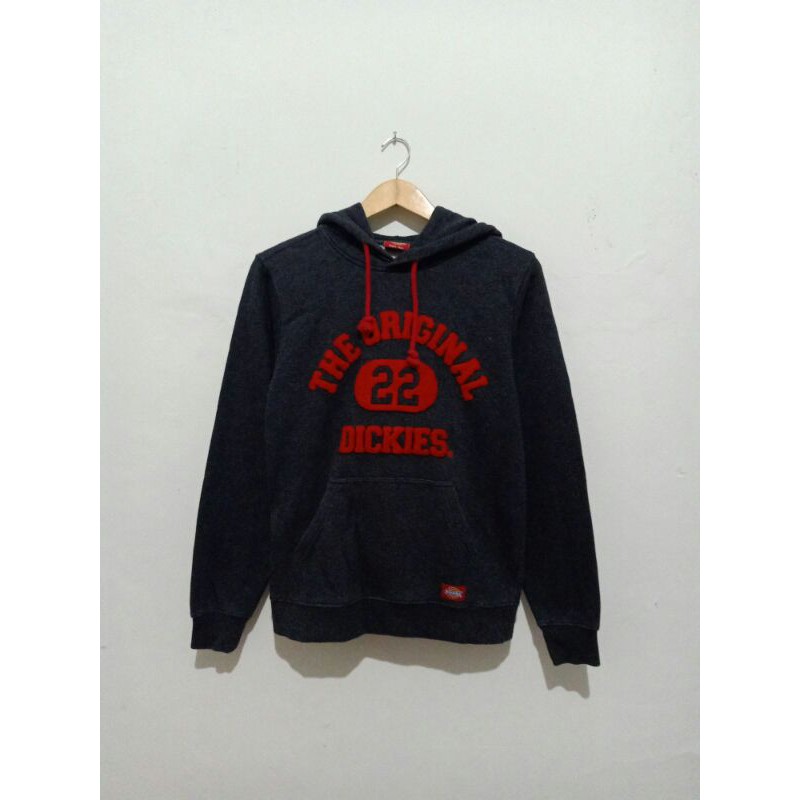 jaket hoodie DICKIES grey size S original second vintage kondisi mulus