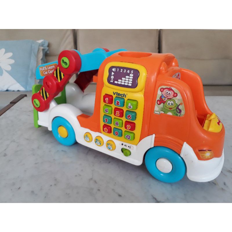 Vtech Pull & Learn Car Carrier