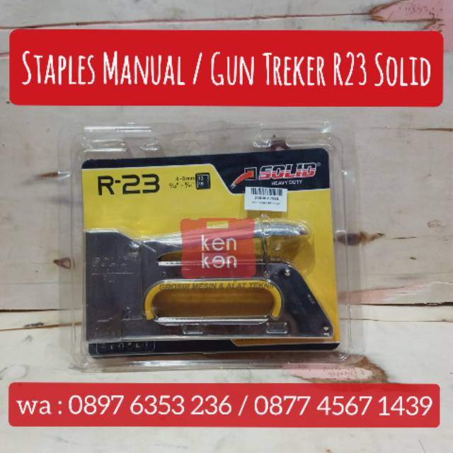 

Staples Manual / Staples Jok, Kayu R23 Solid