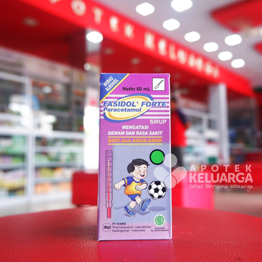 FASIDOL FORTE SYRUP #OBAT PENURUN PANAS ANAK #OBAT DEMAM ANAK