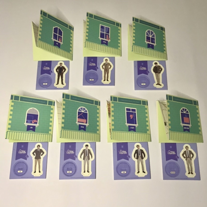 SHARING D4 D7 BTS FESTA 2021 STANDEE