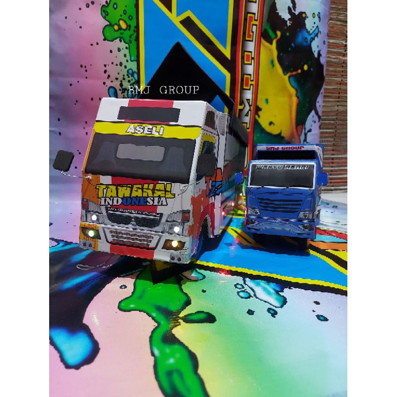 Truk oleng jumbo miniatur tawakal