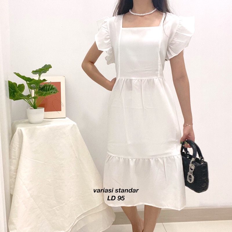 YEJI Summer Dress Babydoll Daster Korea