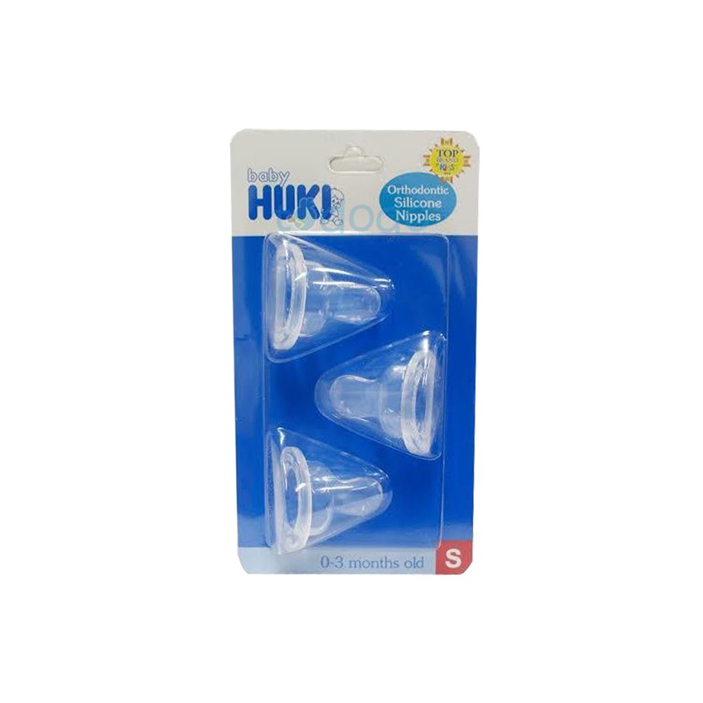 Huki Dot Silicone Blister 3`S S CI0235 - Nipple Dot