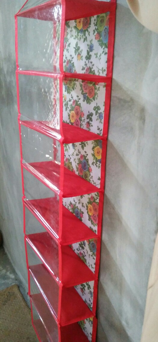 Bisa Codpromo Murah Paket 5in1 Rak Gantung Motif Bunga Tanpa Resleting Kualitas Terbaik Dan Termurah