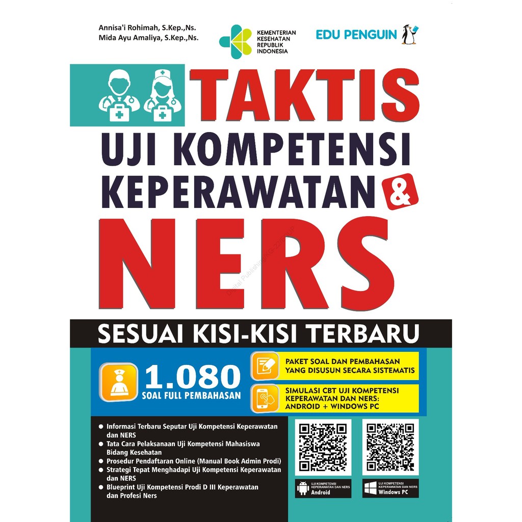 Jual Buku Ukom Original Buku Taktis Uji Kompetensi Keperawatan Ners Edu Penguin Shopee