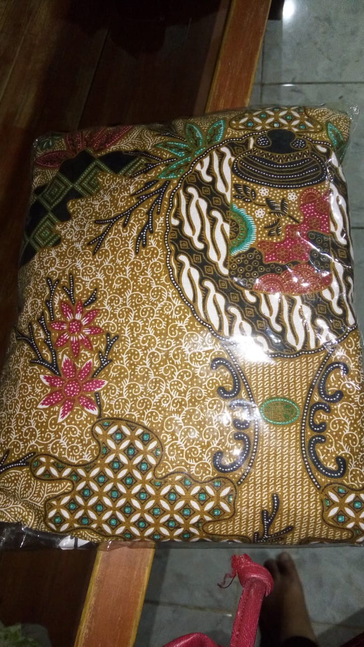 Batik Couple Keluarga Sania Ruffle Ori Ndoro Jowi Dnt