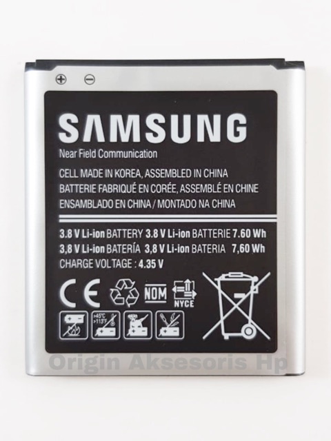 Baterai Samsung Galaxy Core 2 / G355/ i8552 Original SEIN 100% Batre Battery dc 88