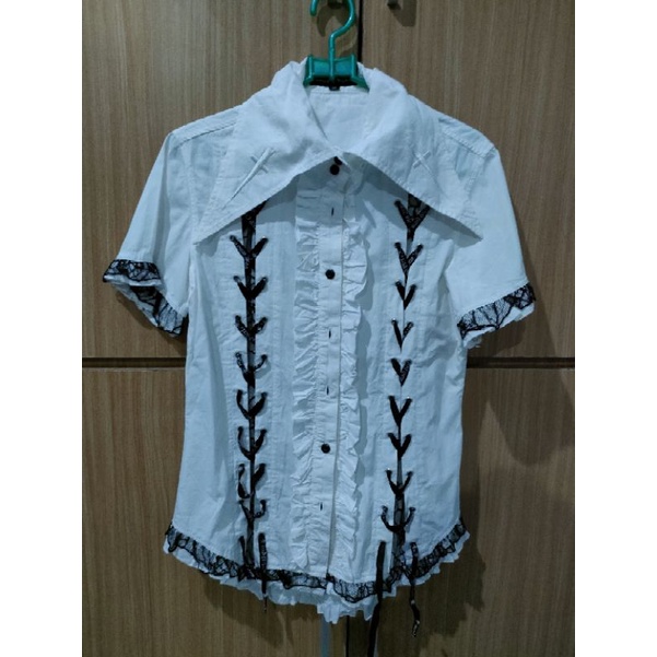 MAD PUNK top gothic grunge visual kei harajuku