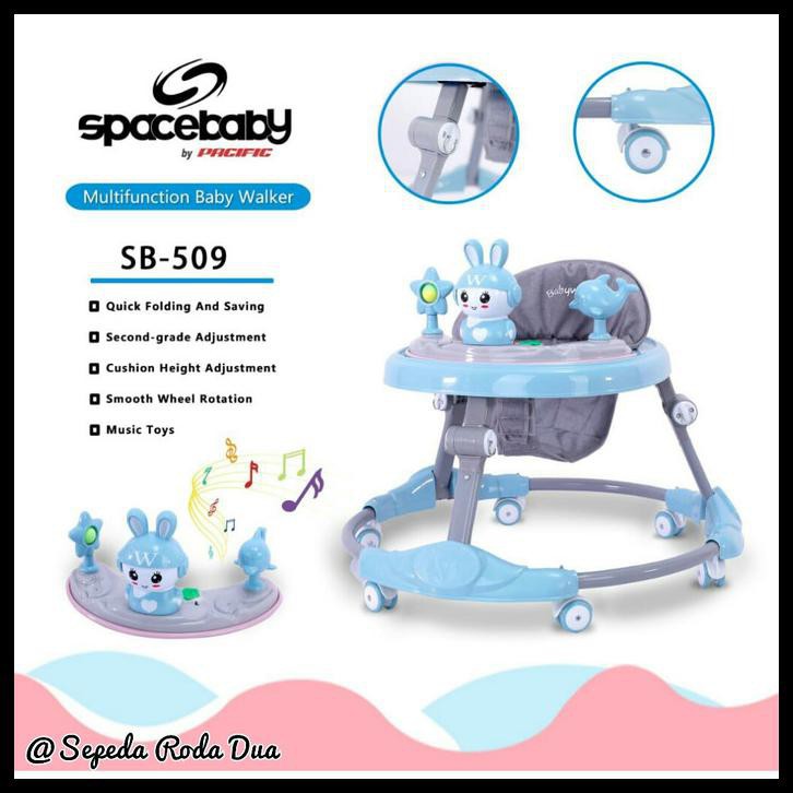 Space Baby Walker Sb 509 - Baby Walker Space - Space Baby Walker - Alat Bantu Jalan Baby - Walker