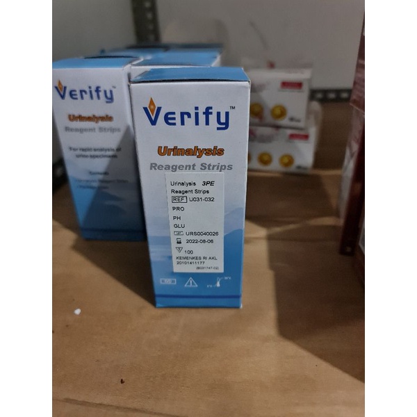 Stick urine verify 3 parameter