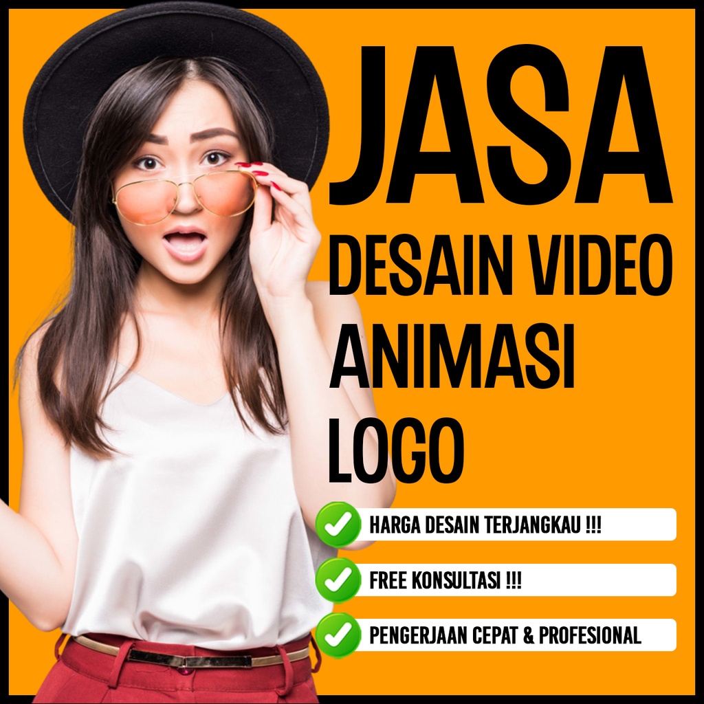 Jasa Desain Video Animasi Logo Profesional