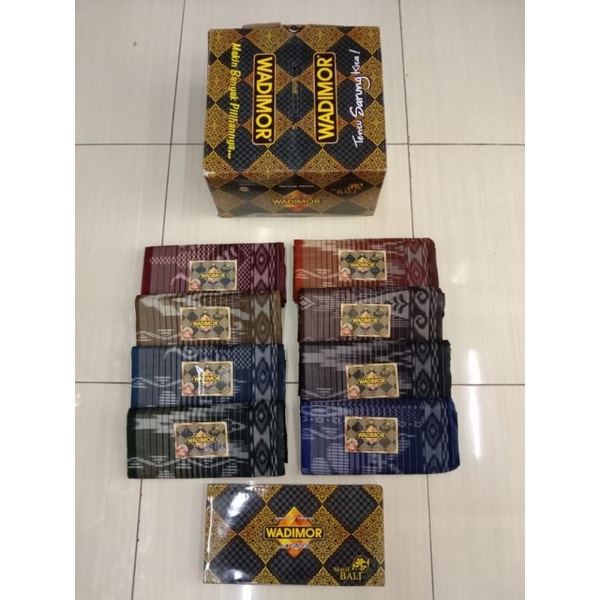 Sarung Wadimor Motif Bali Original Kualitas Premium