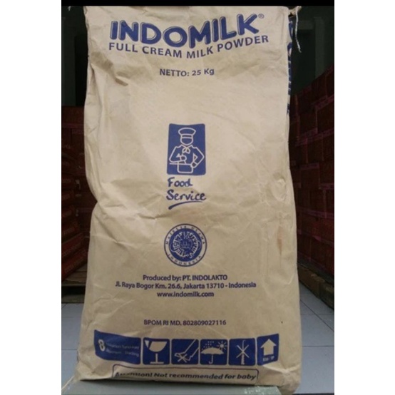 

SUSU BUBUK FULL CREAM INDOMILK 250GR 100% ASLI