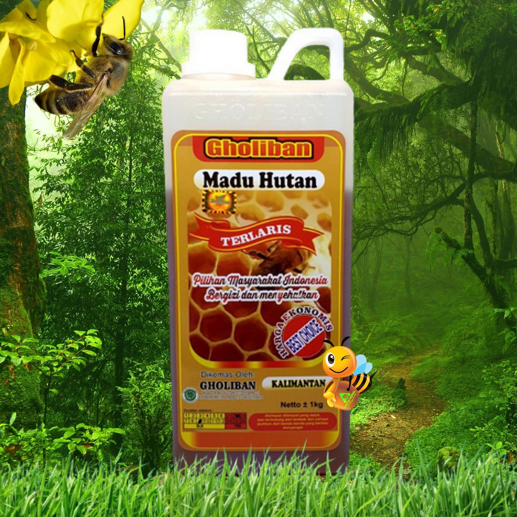 

KEMASAN BARU MADU HUTAN KALIMANTAN GHOLIBAN 1kg