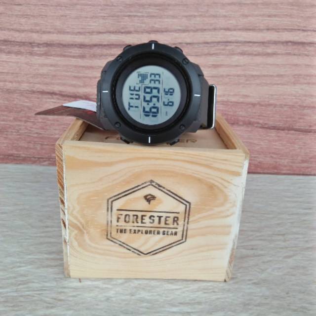 JAM TANGAN FORESTER JTF 2031 BLK - JAM TANGAN PRIA
