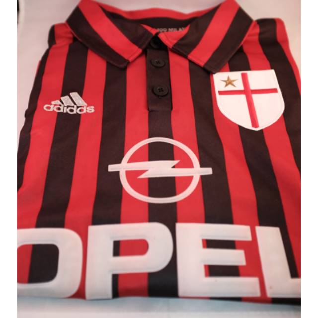 Jersey Original Ac Milan home 1999 centenary,  L,  Shevchenko , Made in Italy