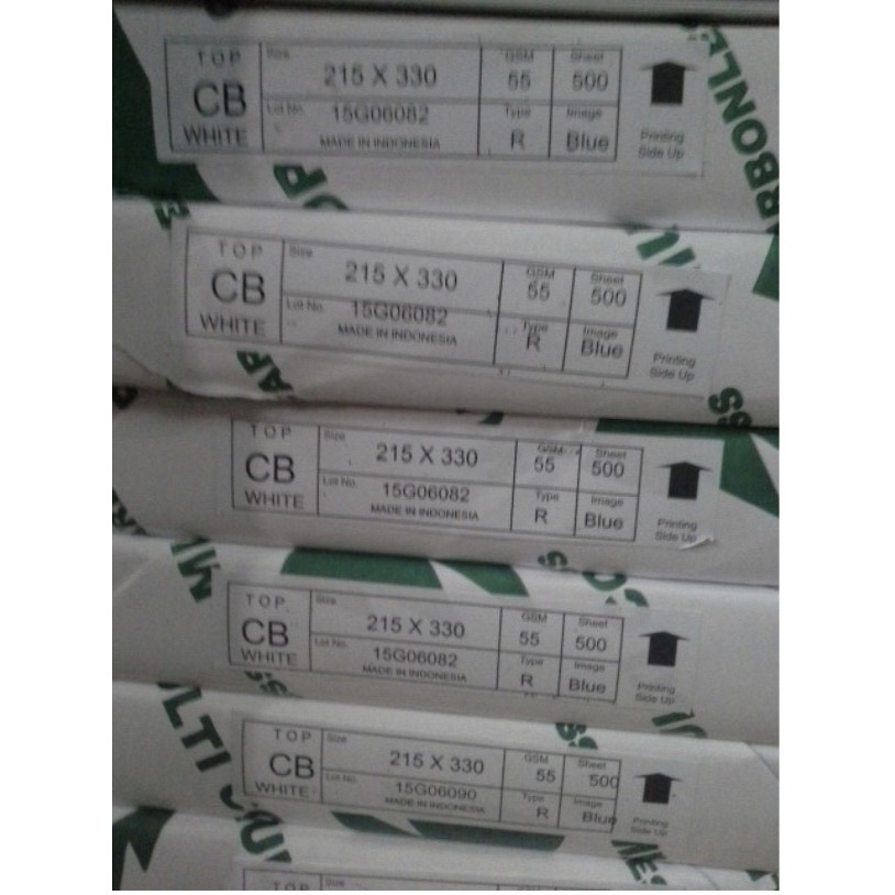 NCR MULTI COPY TOP PUTIH F4 FOLIO (500 LEMBAR)