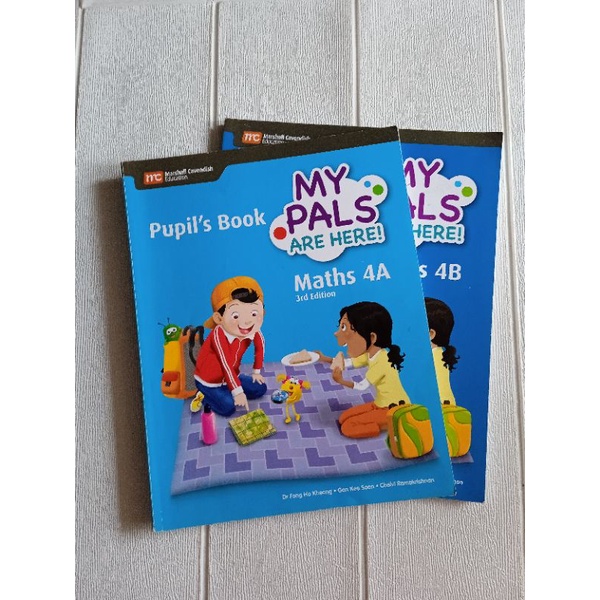 My Pals Are Here Math 4A Pupils book ( 97% bersih )