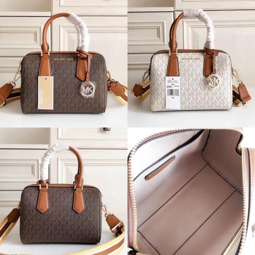 [Instant/Same Day]016   M-K New  Michael Kors   Hayes Small Boston Broadband Handheld Messenger Bag Pillow Bag  ztb