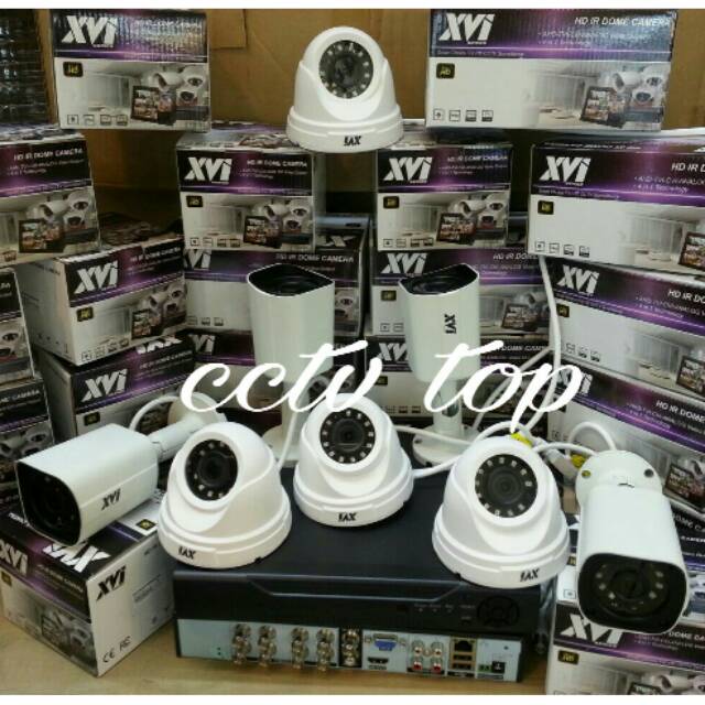 TERBARU PAKET PROMO CCTV 8 CHANEL FULL HD 1080P /2 MEGAPIXEL KOMPLIT TINGGAL PASANG