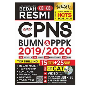BEST SELLER !! BEDAH KISI-KISI RESMI CPNS BUMN & PPPK 2019 2020