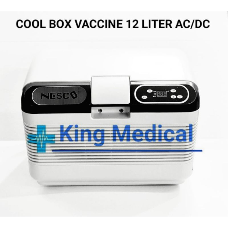 Cool Box Vaccine AC/DC 12 Liter Box Vaksin 12 L NESCO