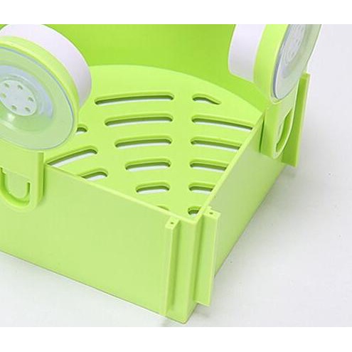 ♩ Holder Rak Kamar Mandi Rak Sudut Serbaguna Pemasangan Tanpa Paku ✦