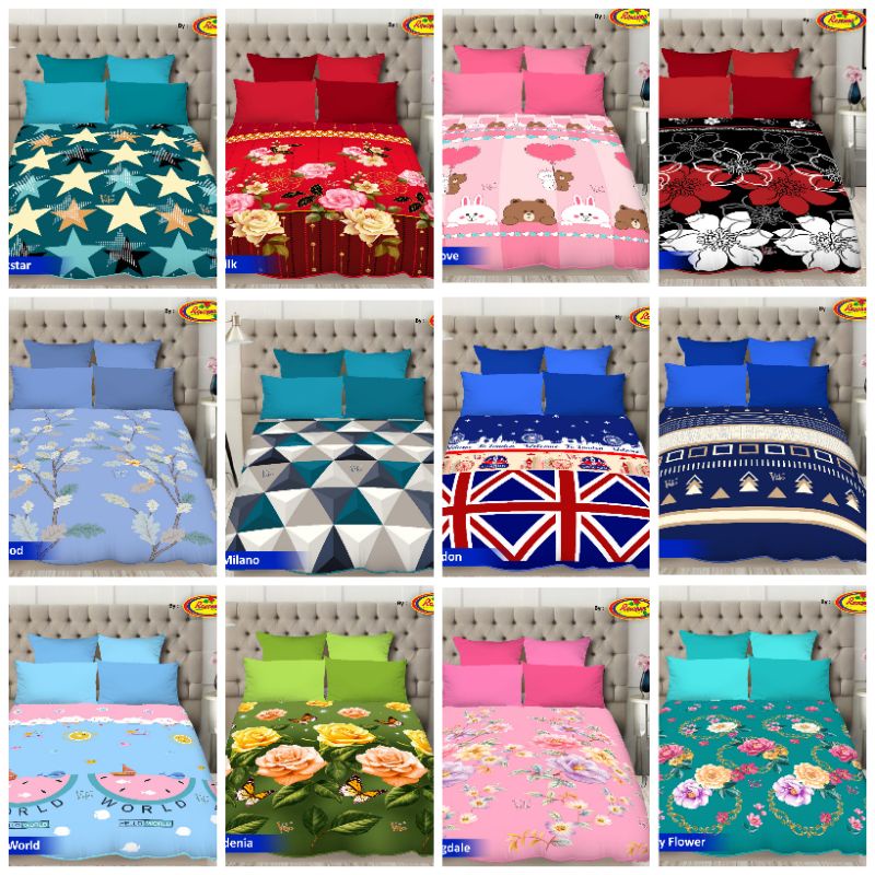 SELIMUT VITO SUTRA ROTARY UKURAN 160x200 / SELIMUT SUTRA VITO BY ROSANA
