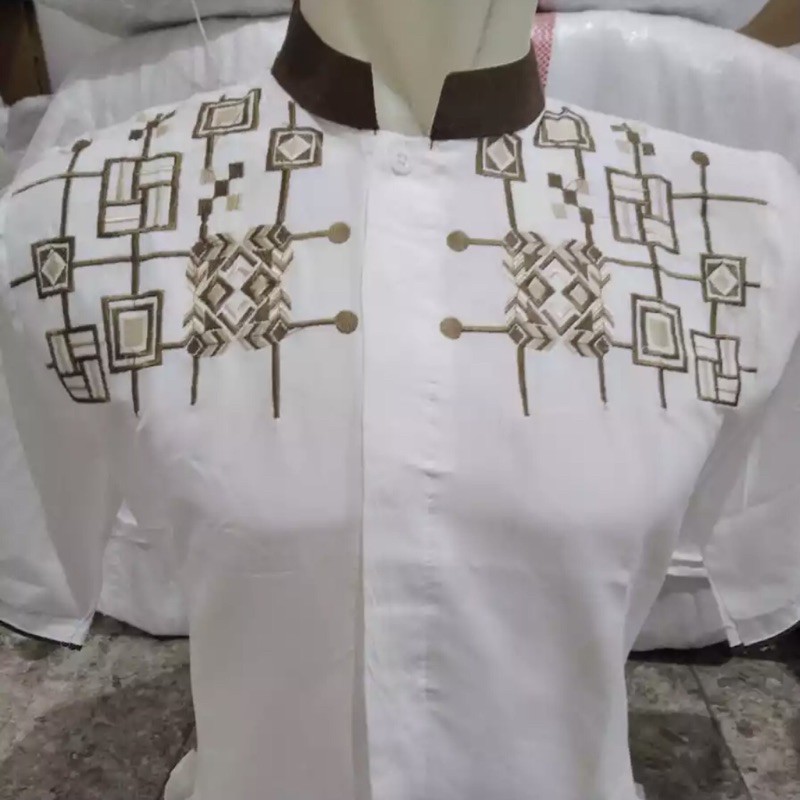 Baju Koko Bahan Katun / Baju Muslim / Koko Murah