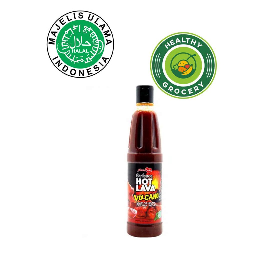 

MamaSuka Delisaos Hot Lava Volcano Sambal Pedas 260ml
