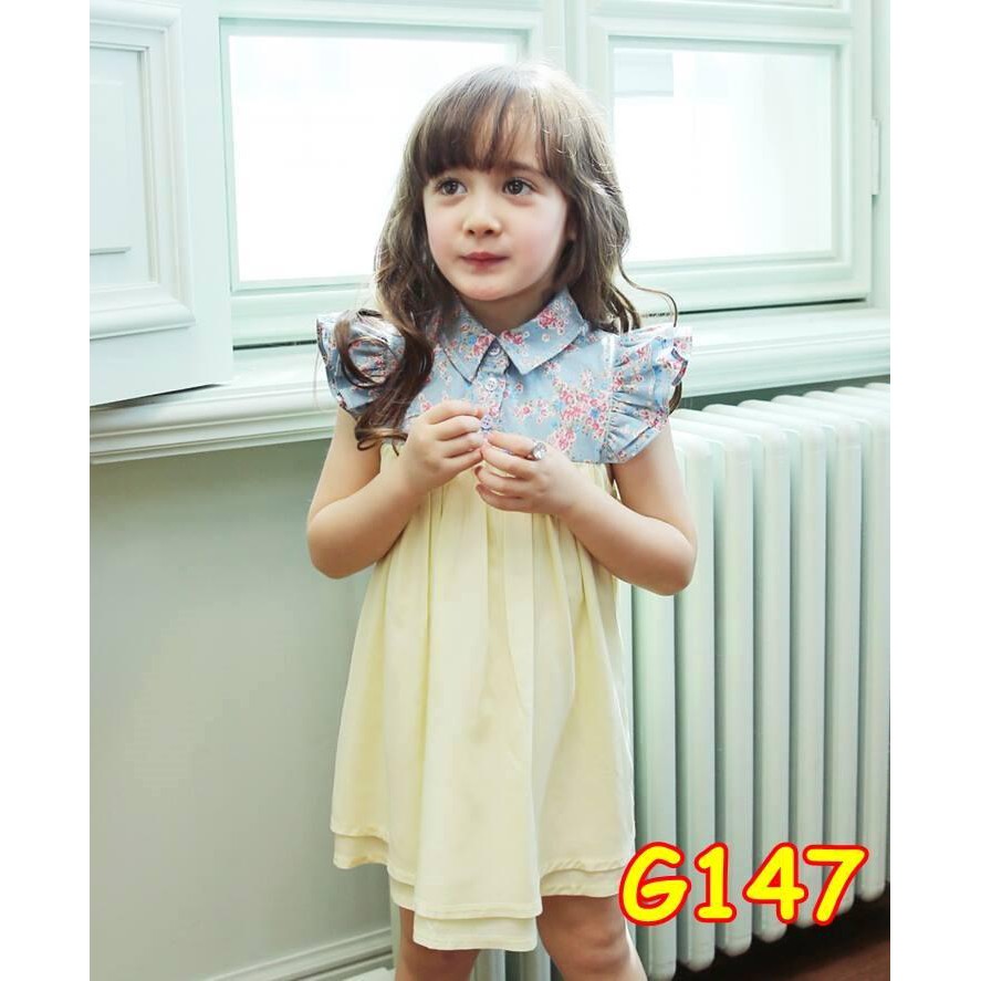 G147 BAJU DRESS KOREA ANAK PEREMPUAN CEWEK GIRL FASHION