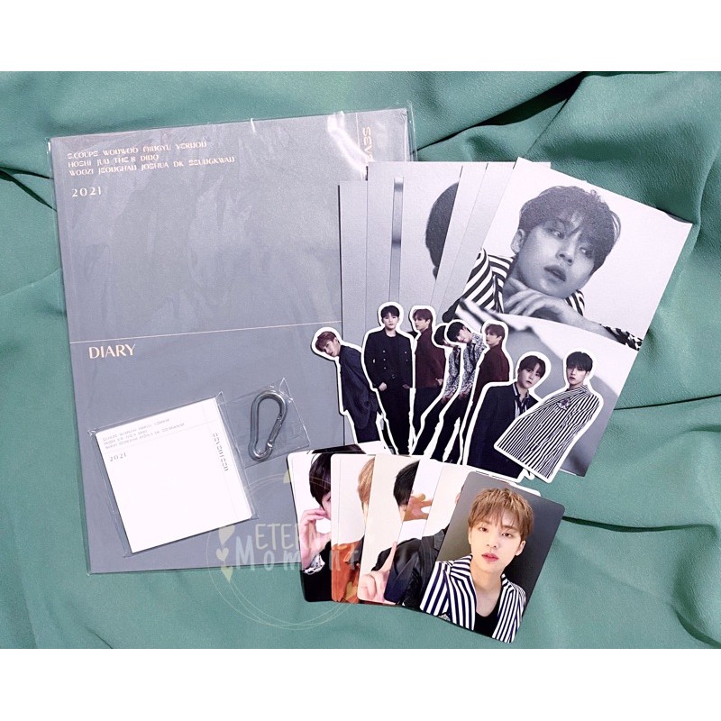 READY SEASON GREETING SEVENTEEN 2021 joshua jeonghan woozi dino scoups jun vernon