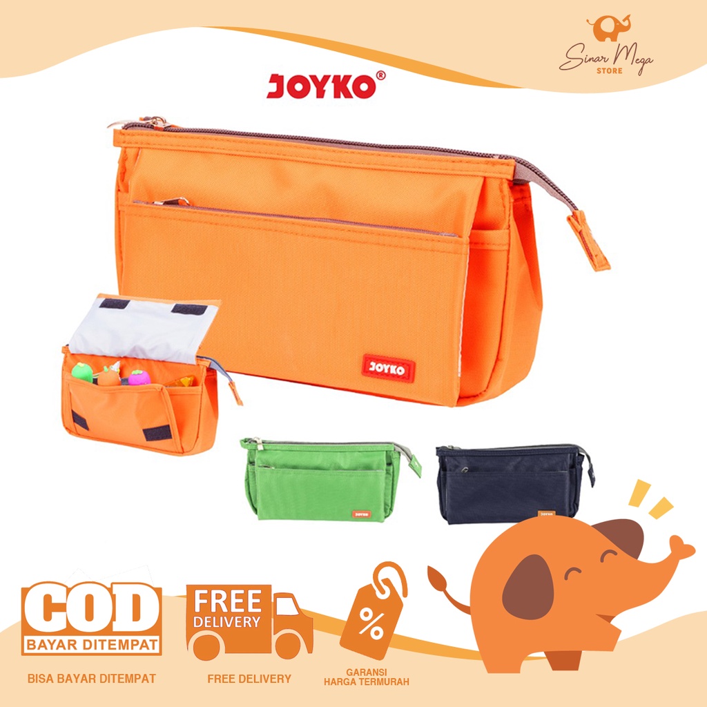 

Joyko Pencil Case Tempat Pensil PC-5009 / Kotak Tempat Pensil Lucu Unik Murah Berkualitas